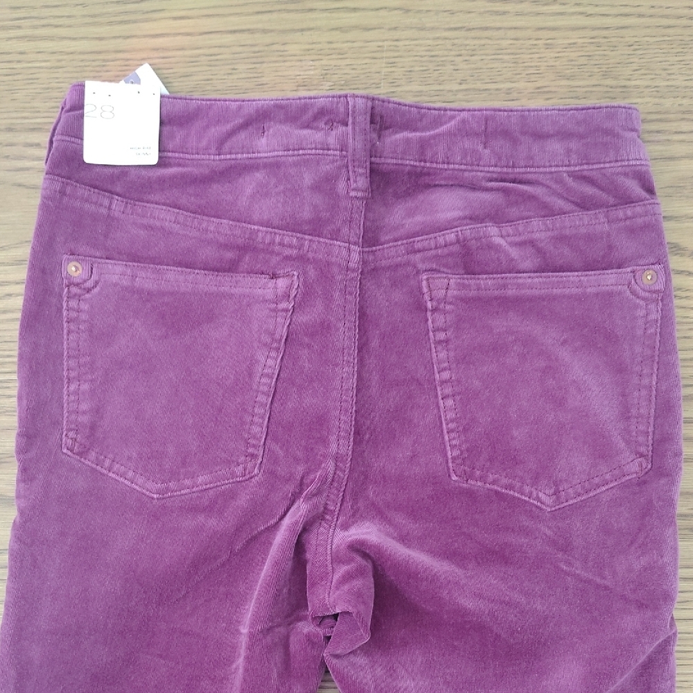 Pilcro Women's Rich Purple Skinny Jeans - Picture 5 of 8